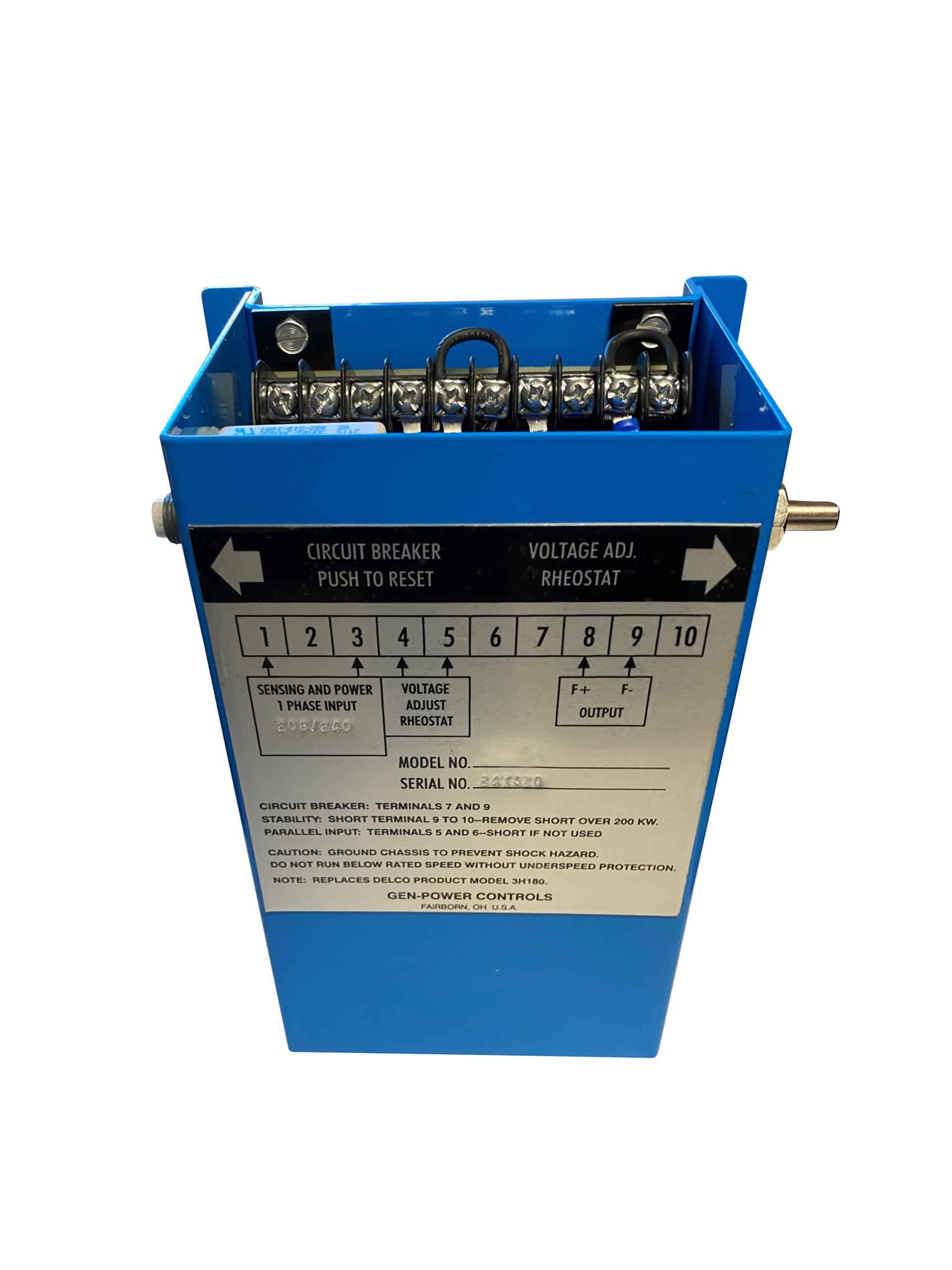 VR181 AVR Delco 3H18010A Automatic Voltage Regulator