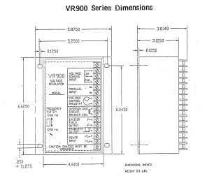 H9000 AVR Delco VR900 Automatic Voltage Regulator